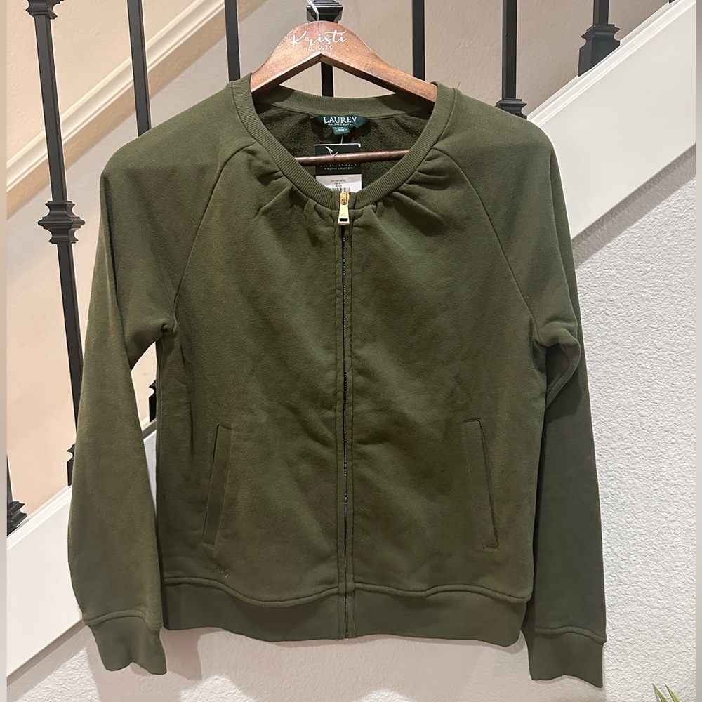 Lauren Ralph Lauren zip up sweater